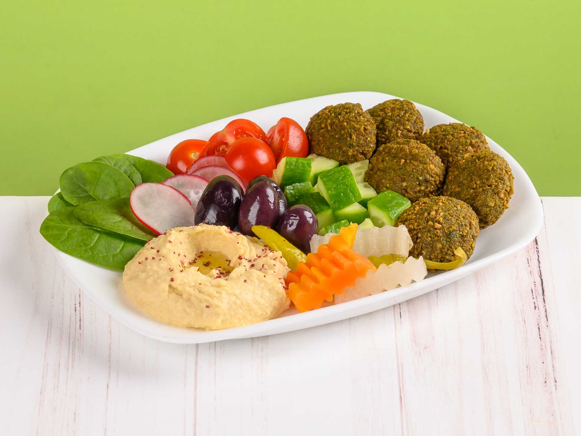 Falafel & Hummus Platter