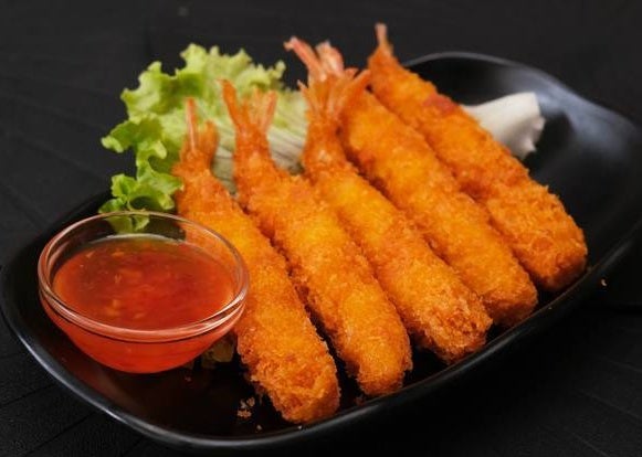 Beignets crevettes tempura