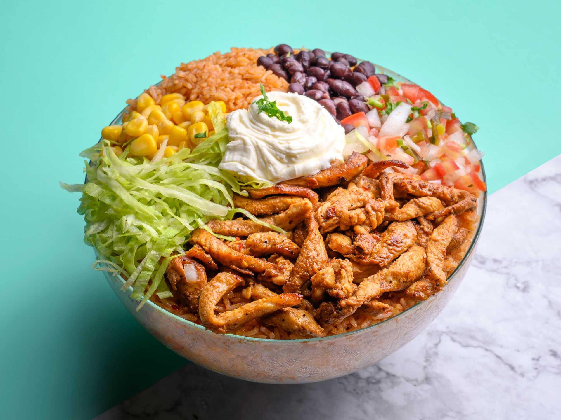 Protein Mexican Rice Bowl