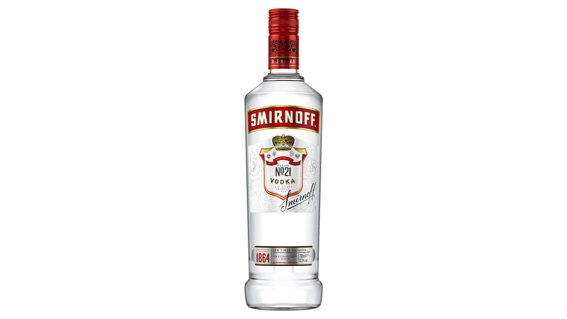 Smirnoff Red Label Vodka 70CL