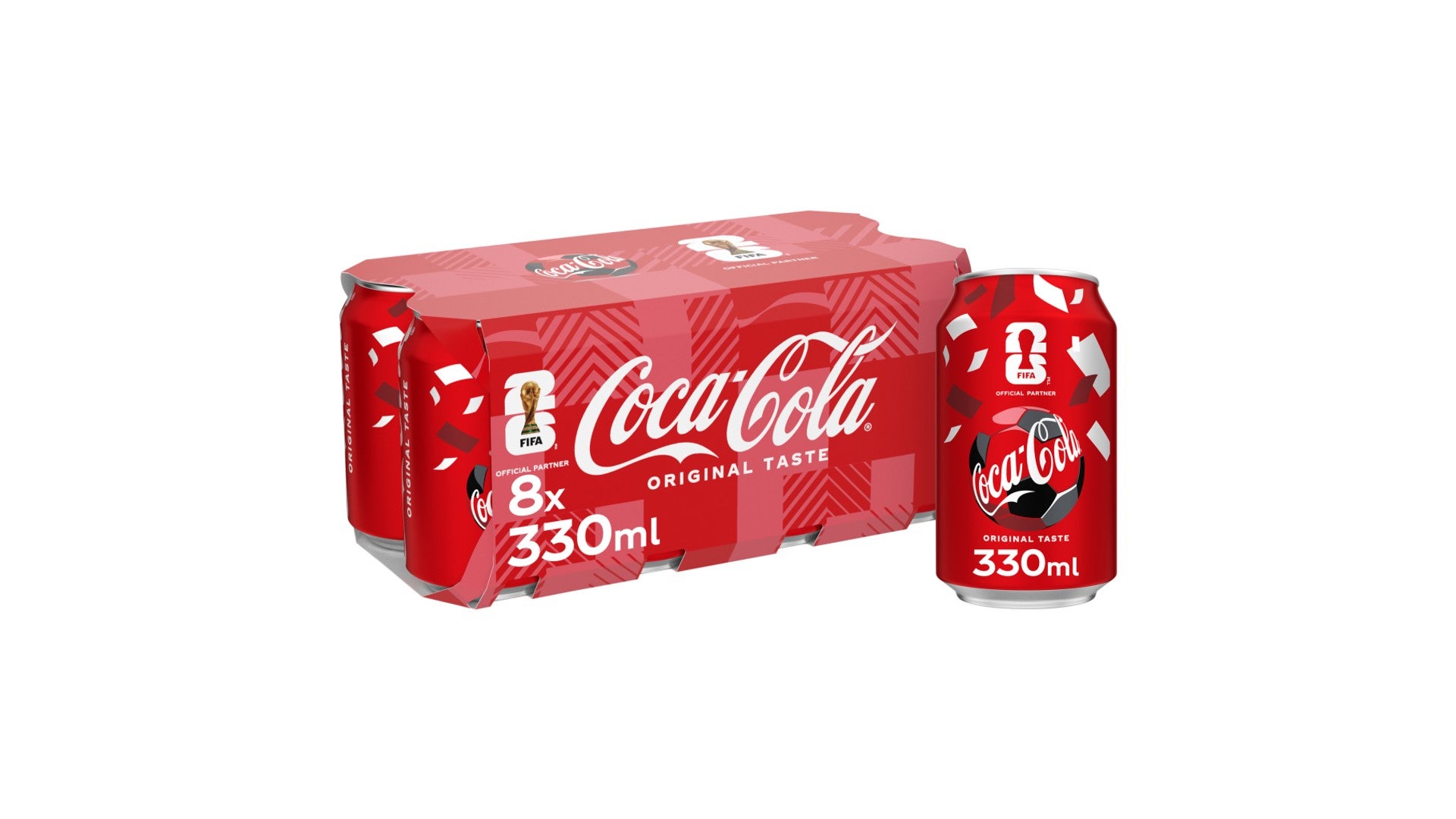 Coca-Cola Original Taste Cans 8 x 330ml