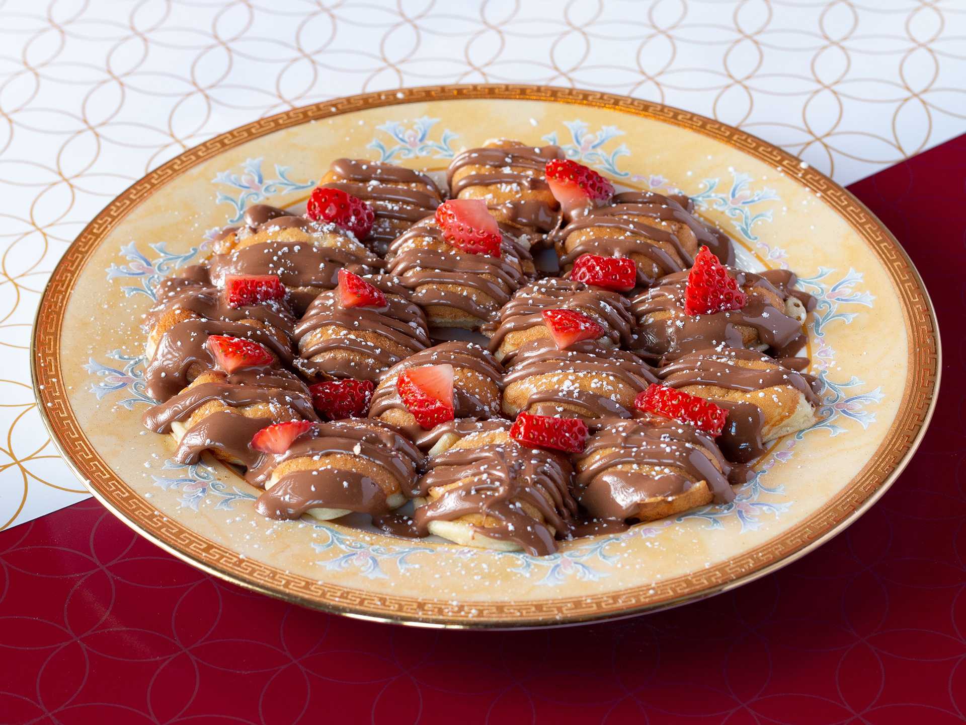 Belgian Mini Chocolate Pancakes