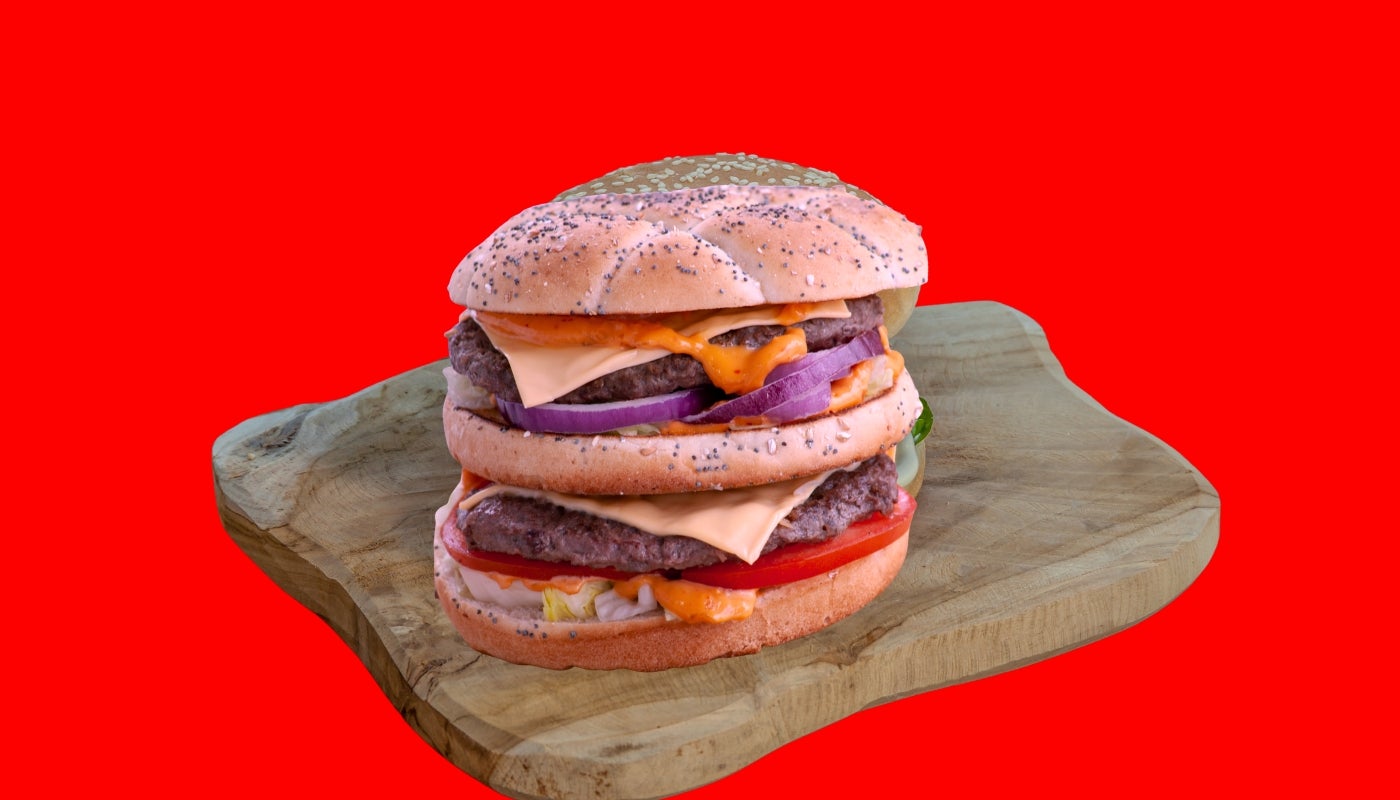 Big Burger 🍔 Le Double de Saveur pour les Gros Appétits !