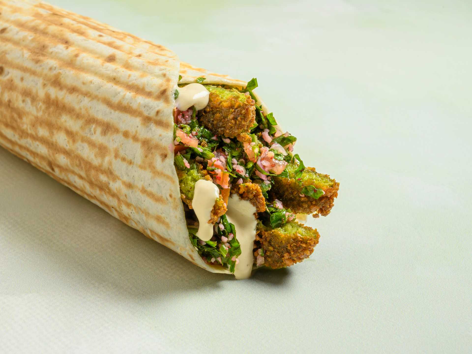 New Falafel Wrap
