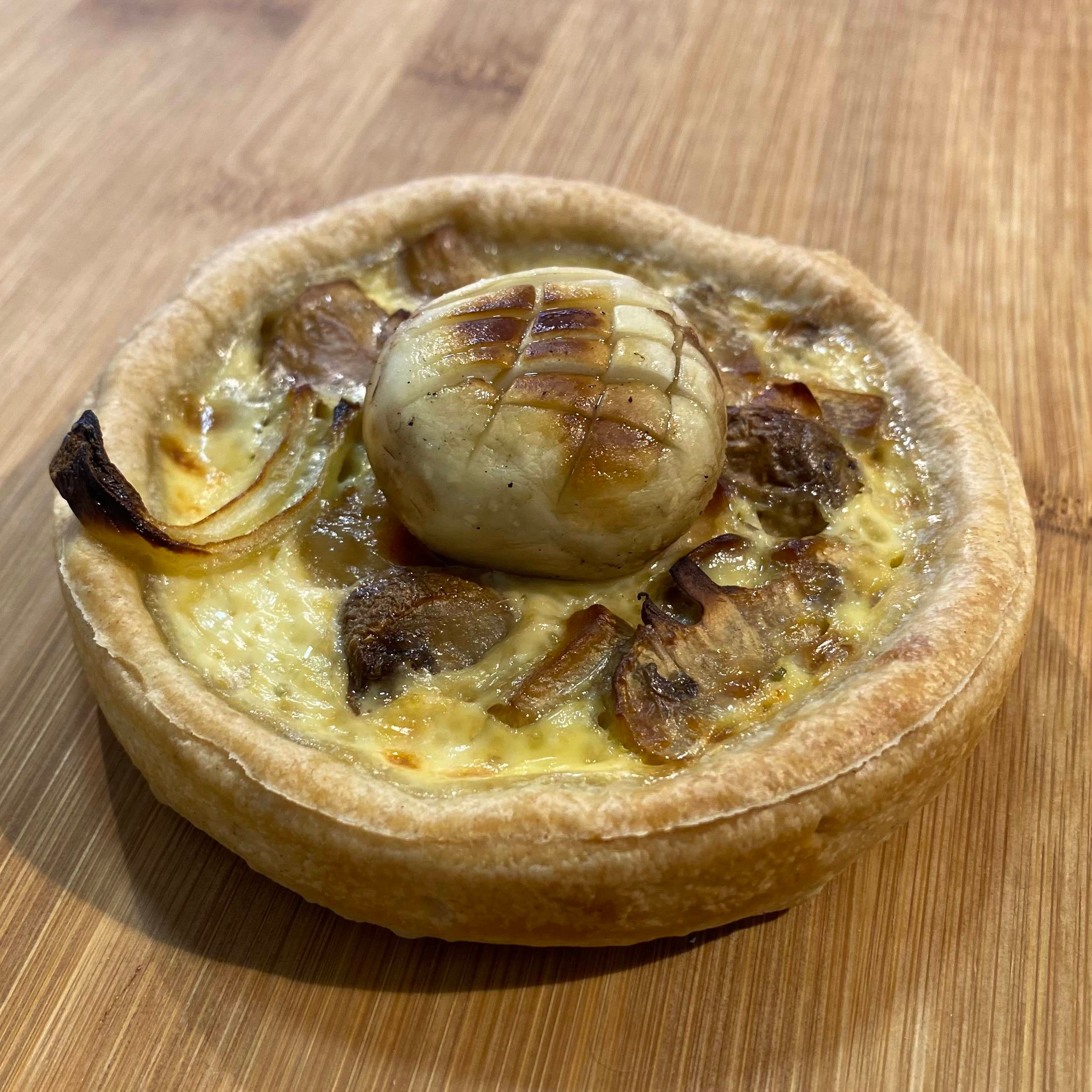 🥧 🧀 🍄 Tarte Champignons Parmesan