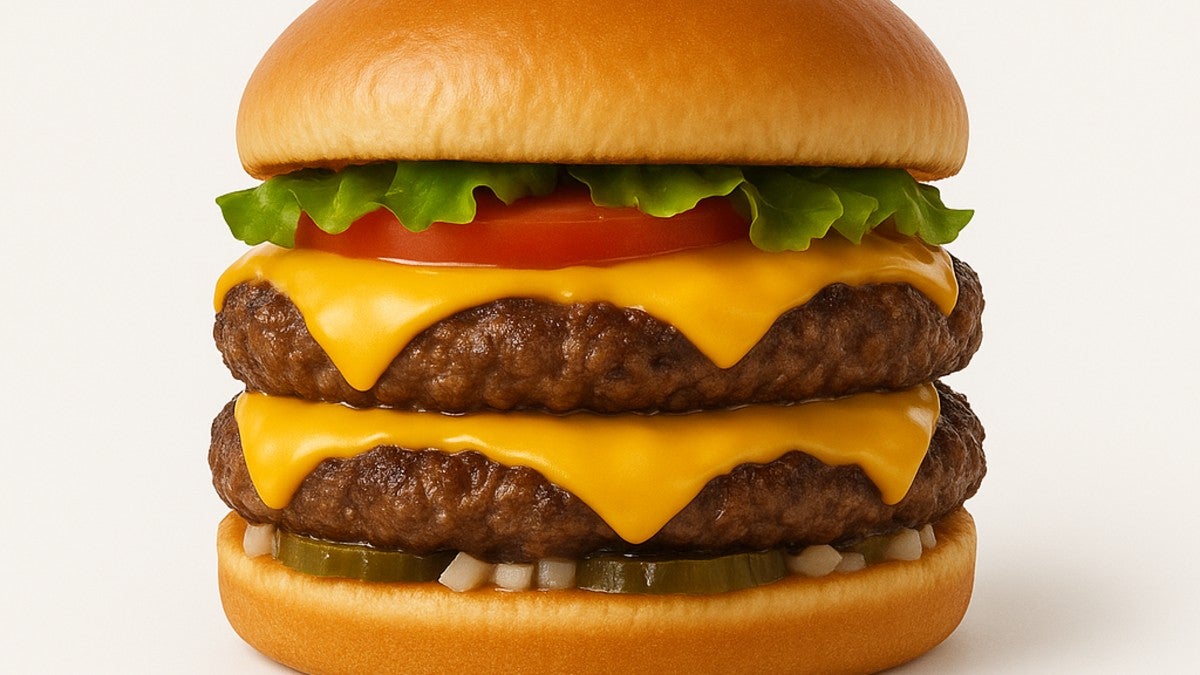 Double Cheese burger