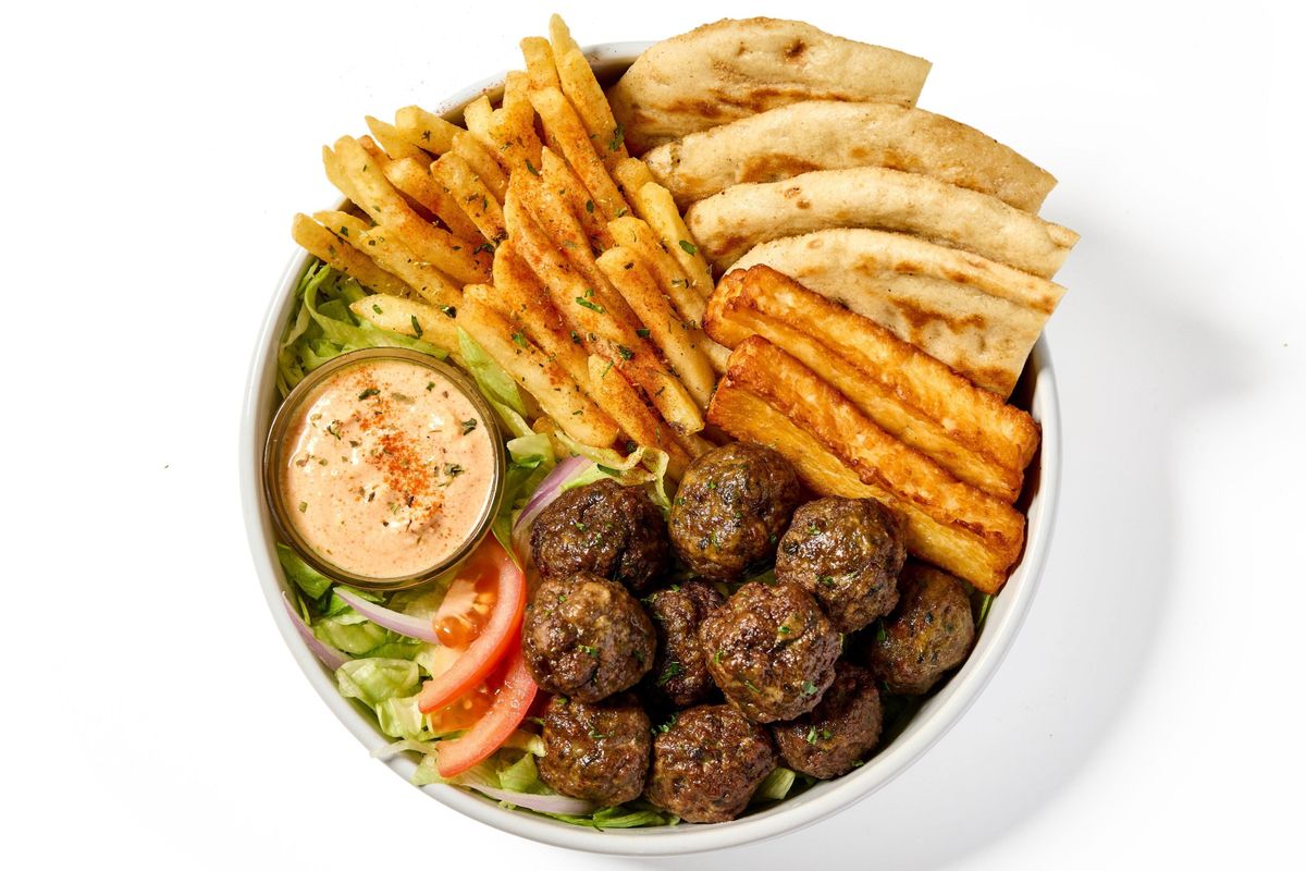 Keftedes Plate