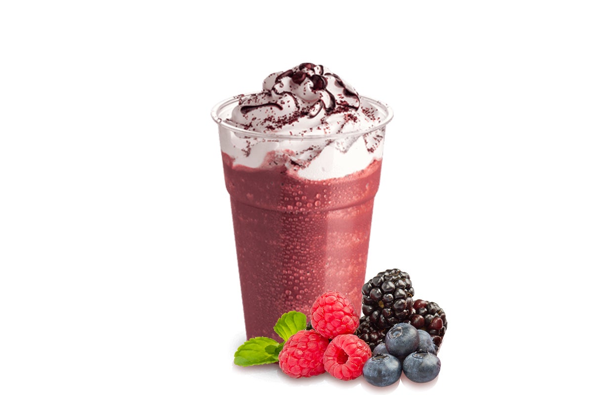 Milkshake fruits rouges