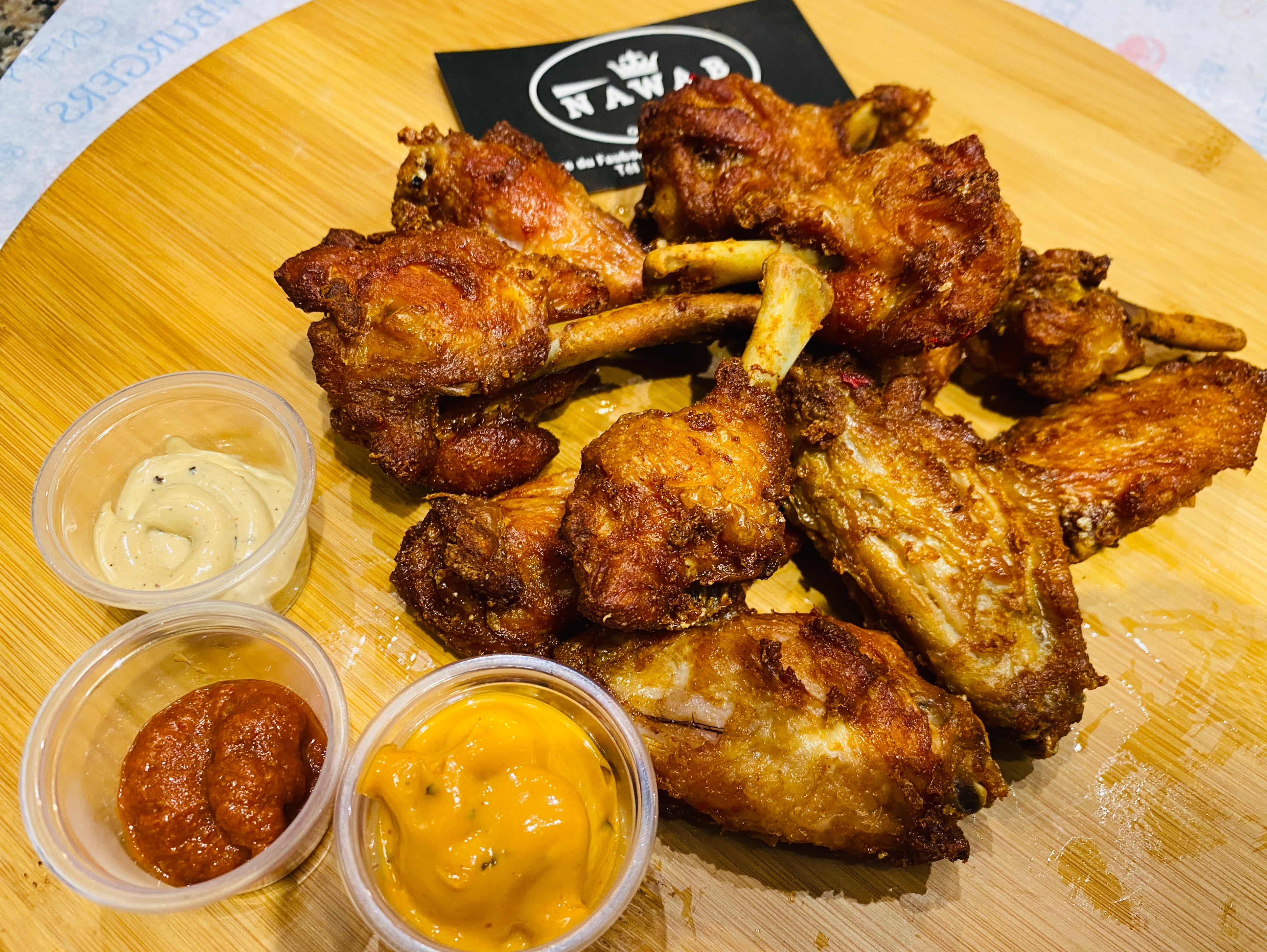 Hot wings 5 pièces