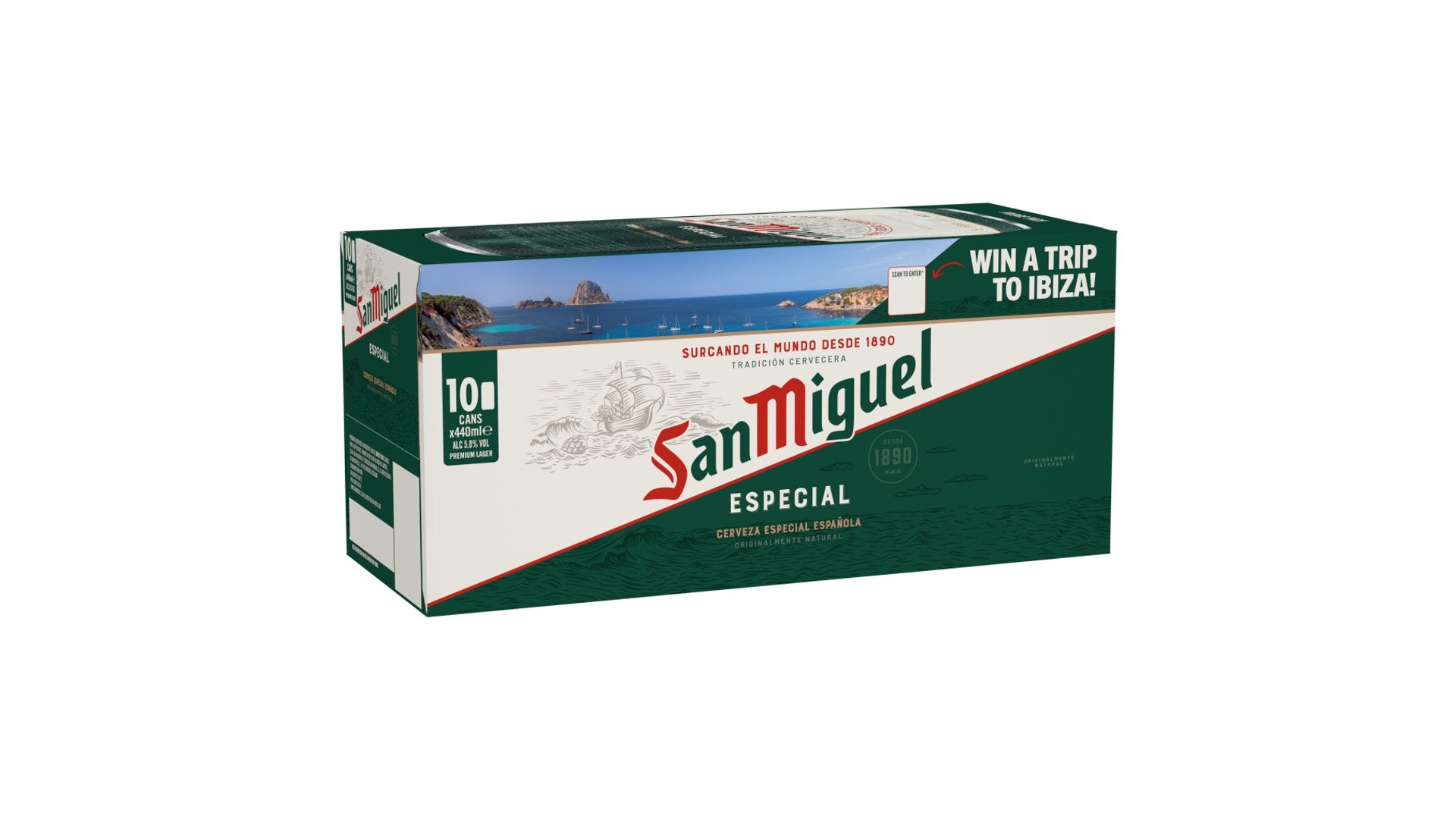 San Miguel Especial Premium Lager 10 x 440ml