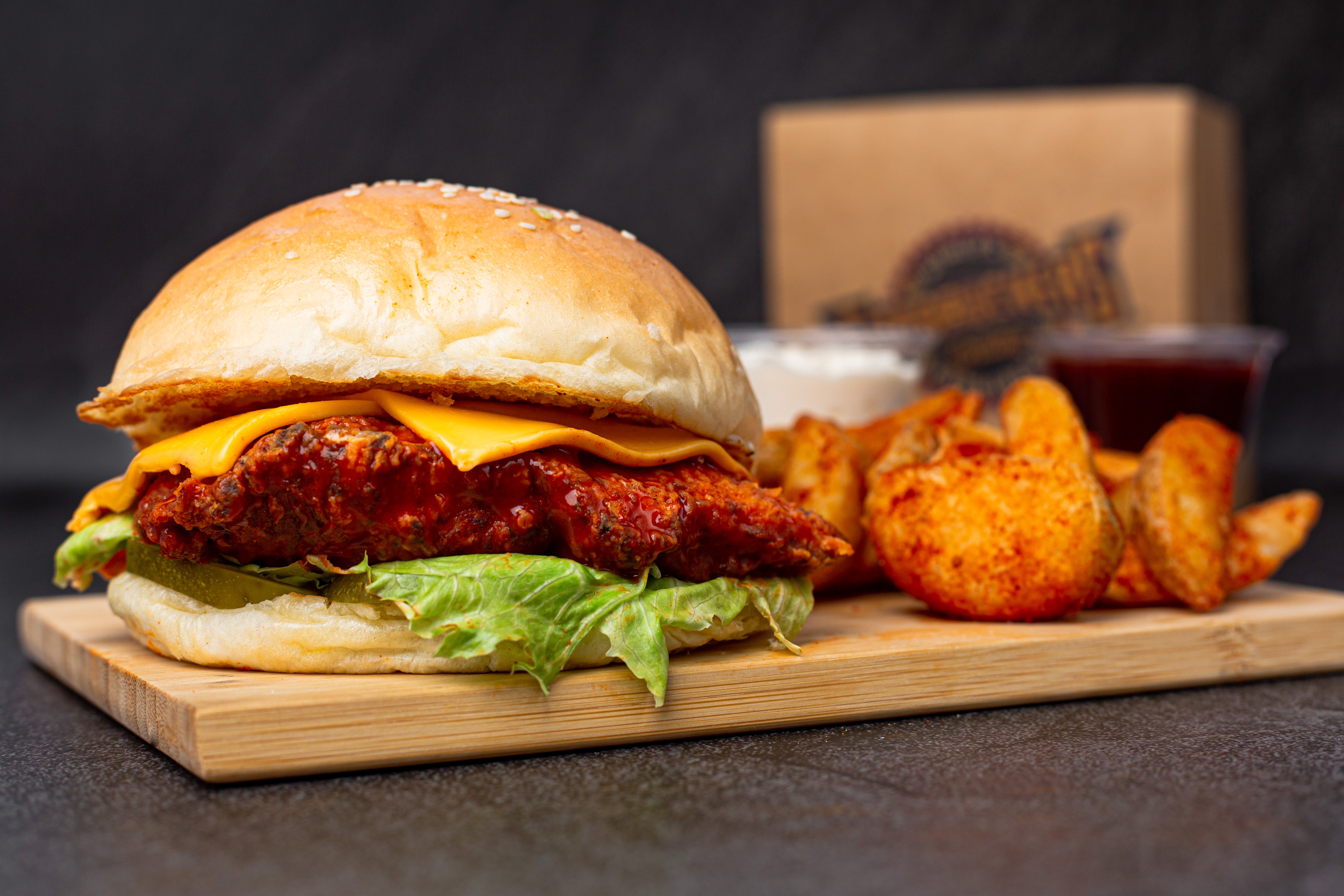 Buffalo Chicken Sandwich Meal