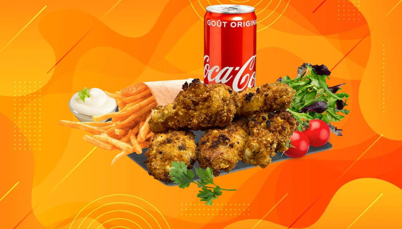 👩‍👧Menu solo chicken 🍗🍟🥤