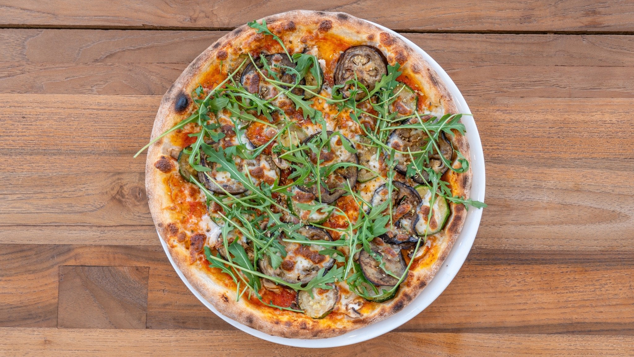 Pizza Végétarienne – Légumes rôtis