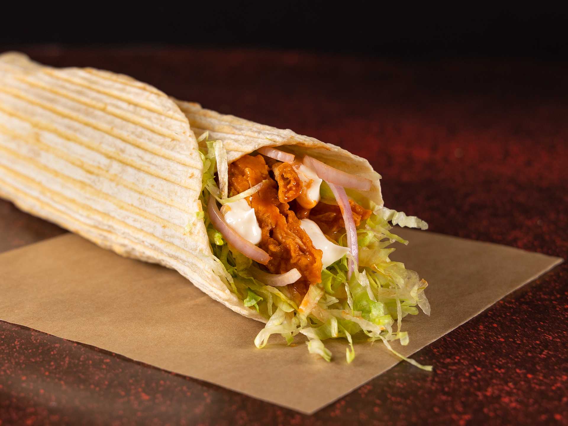 Sriracha Chicken Wrap