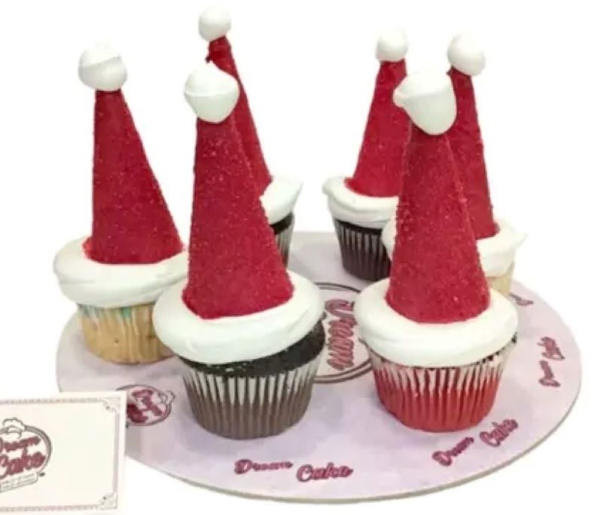 Cone Cupcake Christmas