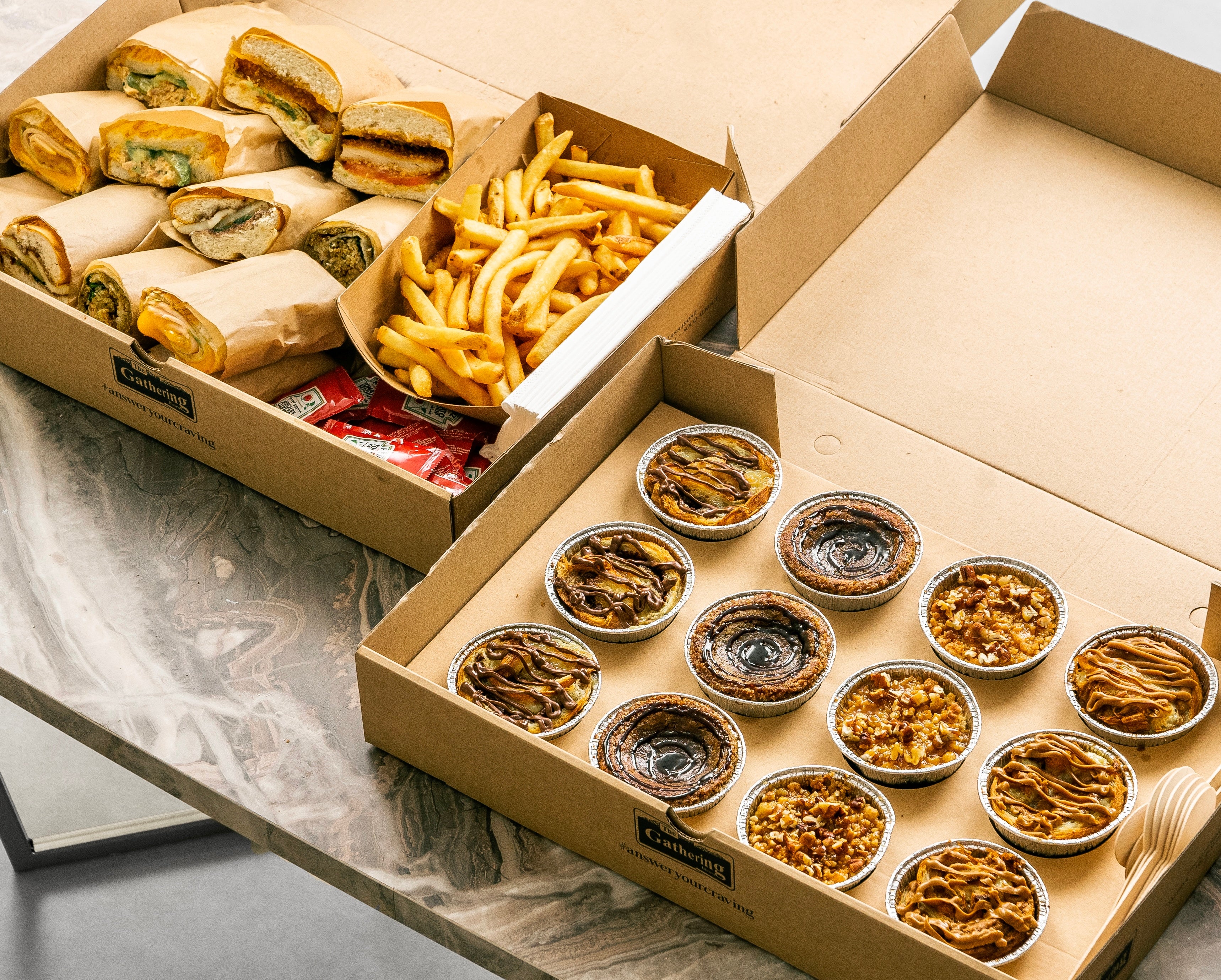Sandwich and Dessert Package