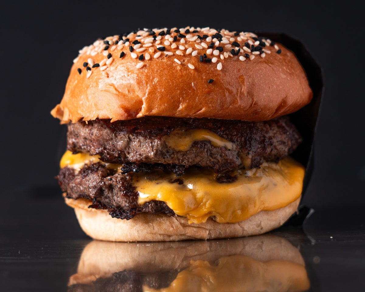 Double Plain Burger