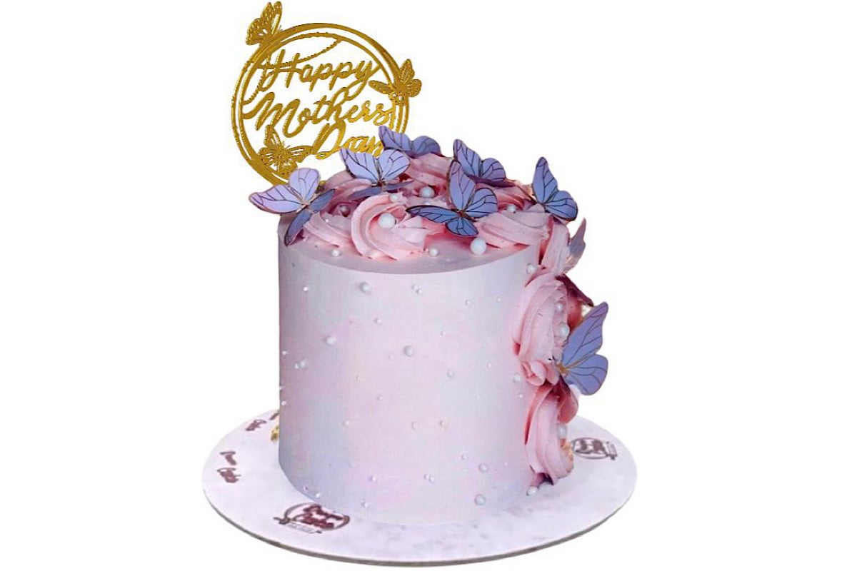 Mama butterfly cake