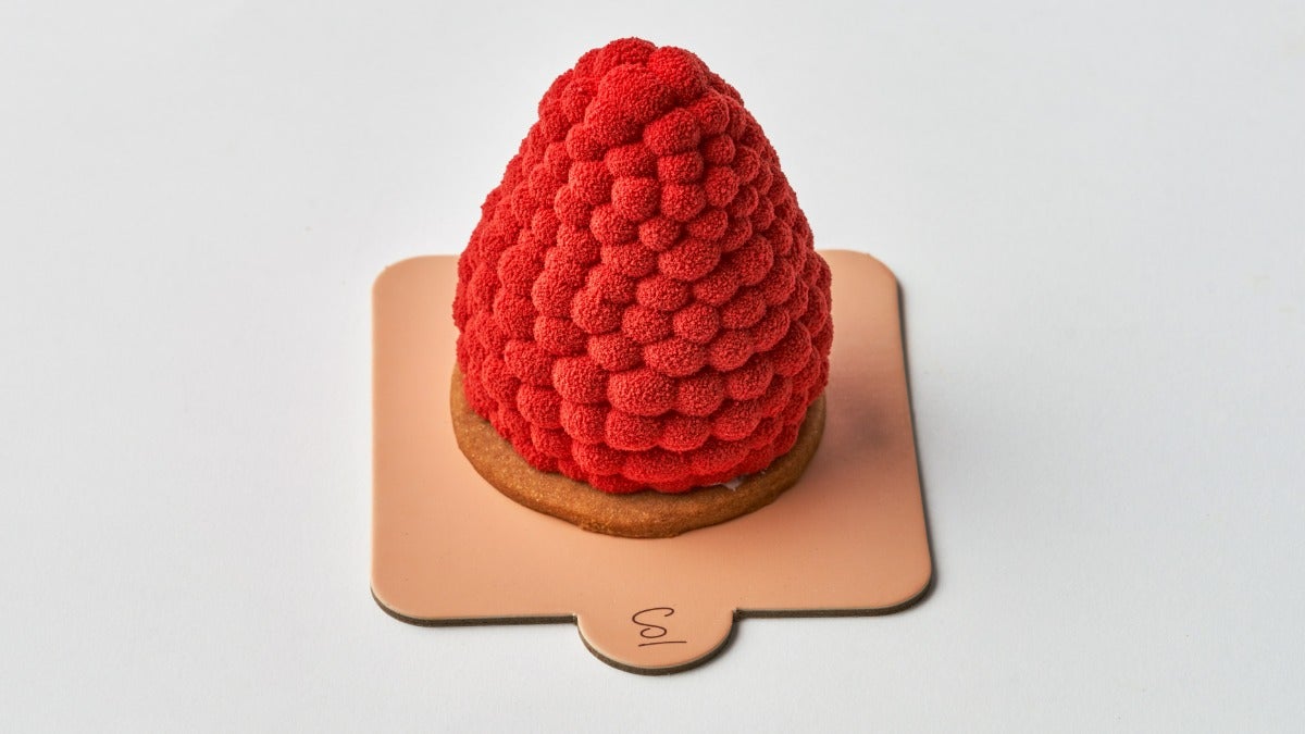 Rasberry Fruit Mousse Cake