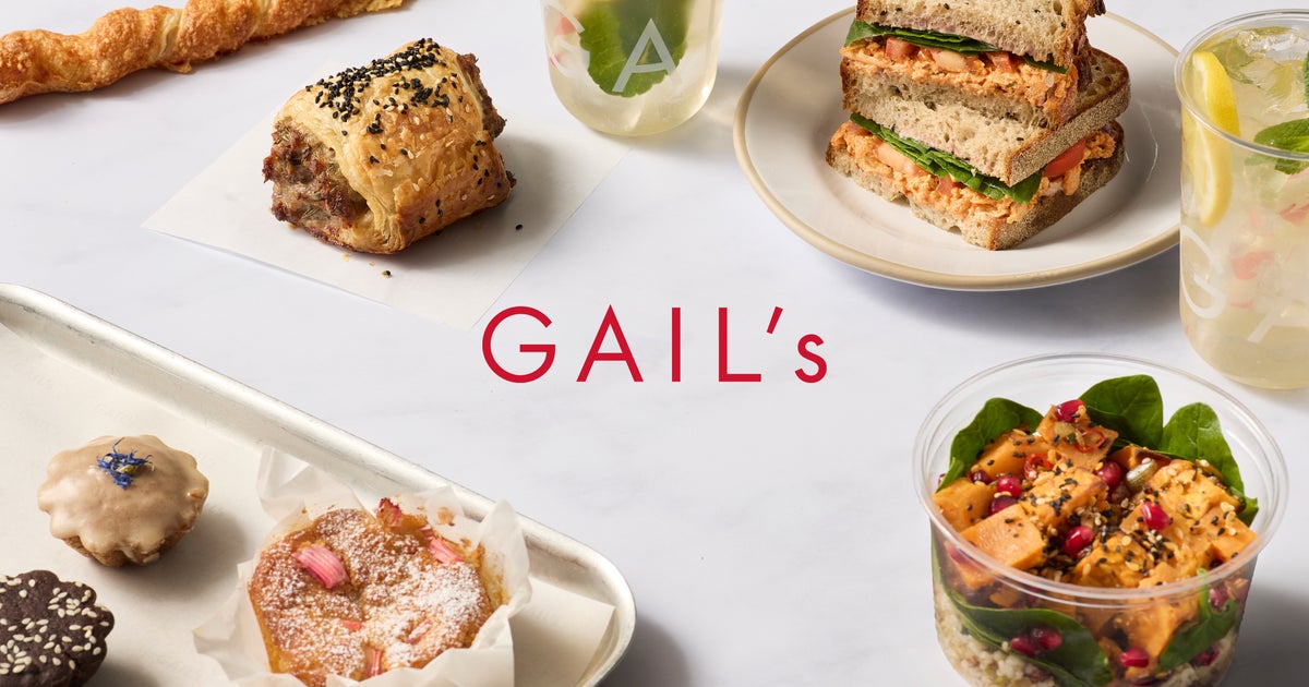 Gail's Rails Tatel Gail's - Macclesfield delivery from Macclesfield - Order with Deliveroo