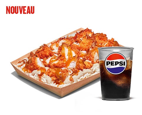 Menu Crousty Tenders® Sauce Sweet