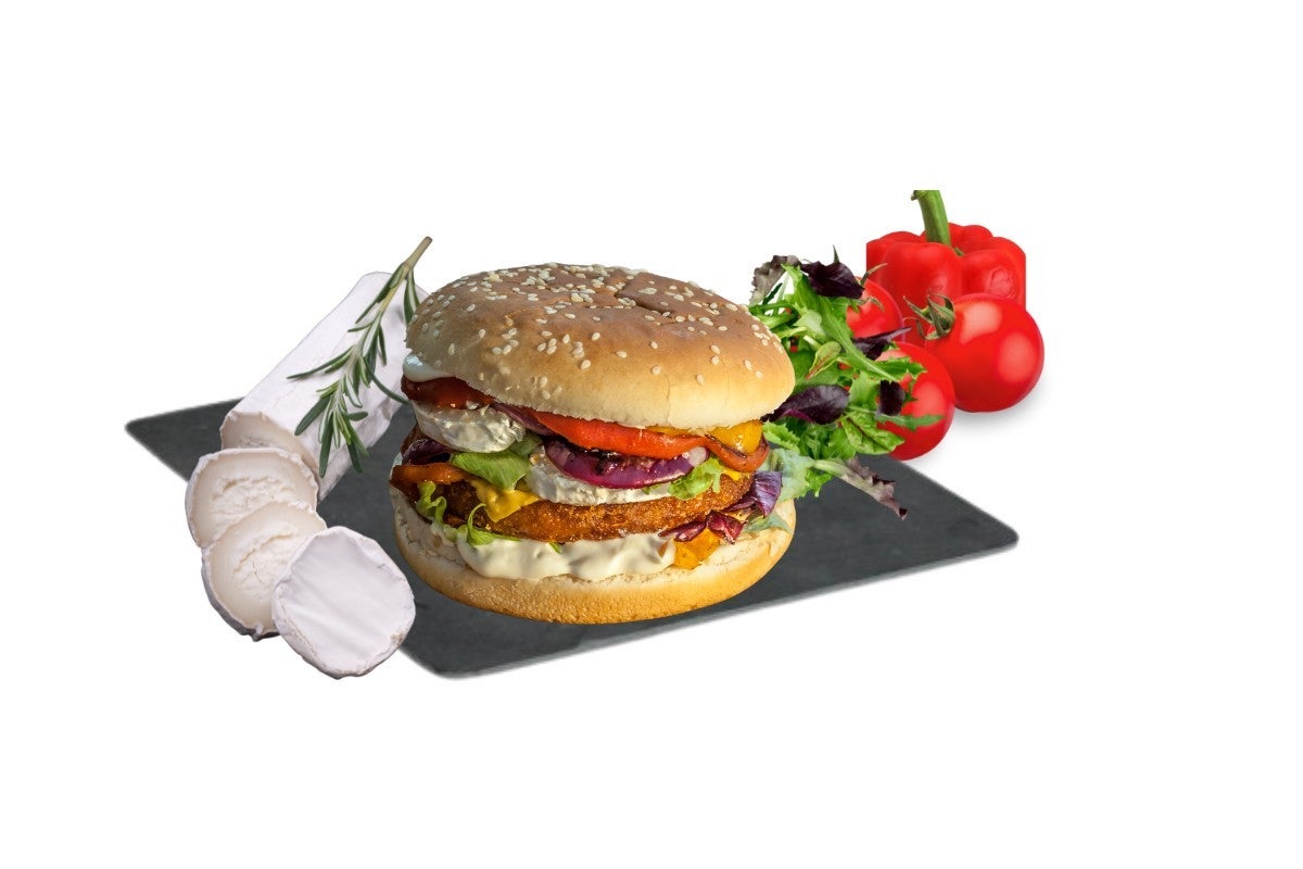 Le Burger végétarien & chèvre🌱
