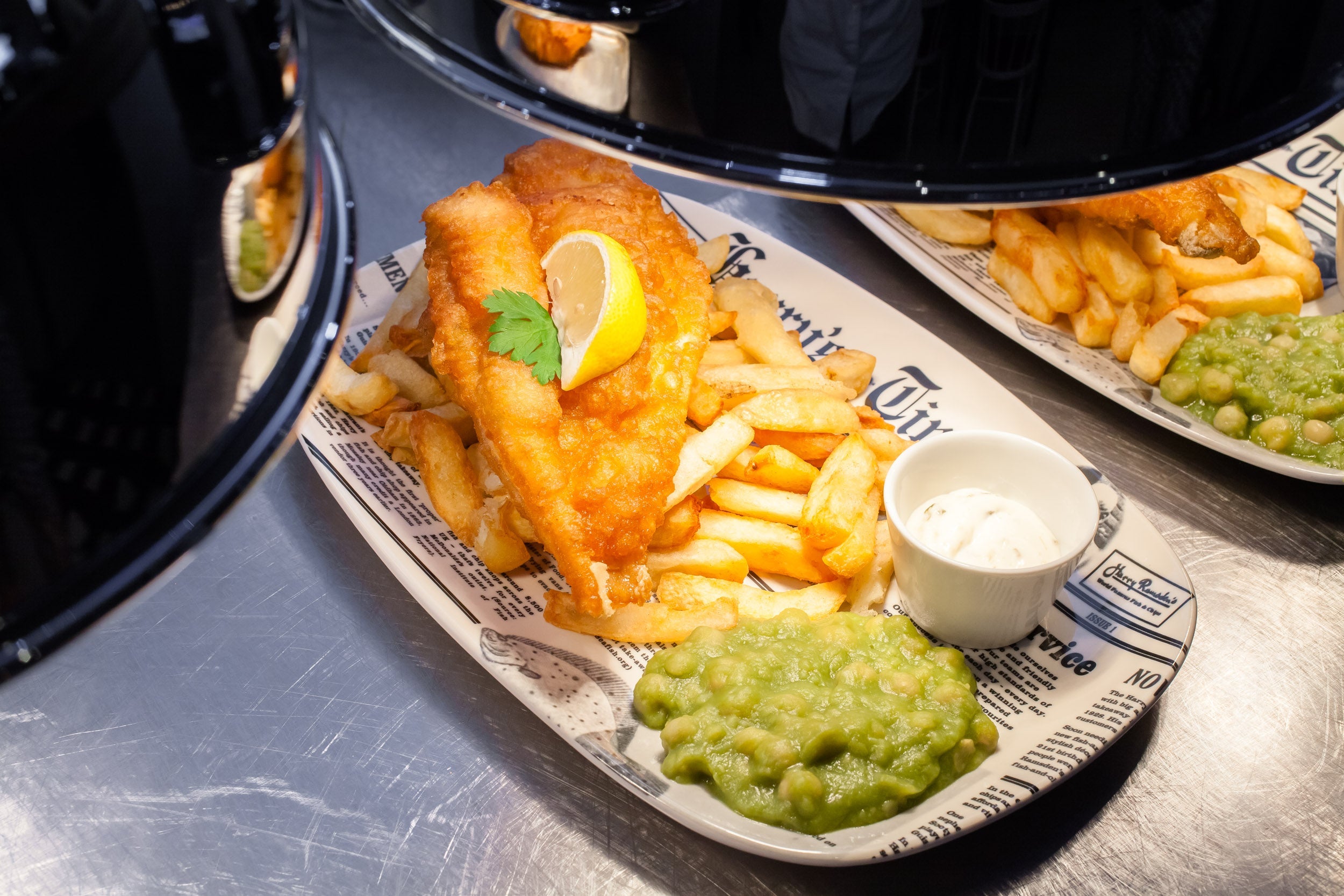 Harry Ramsden delivery from Salford Quays Order with Deliveroo