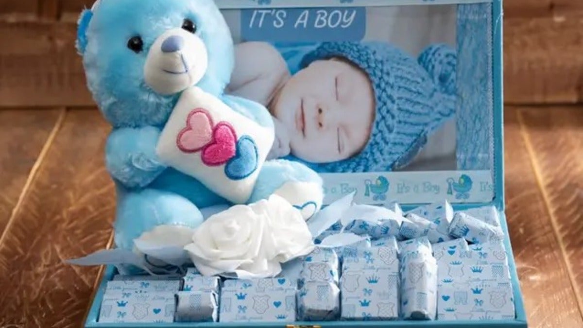Baby Chcolates For Boy Box