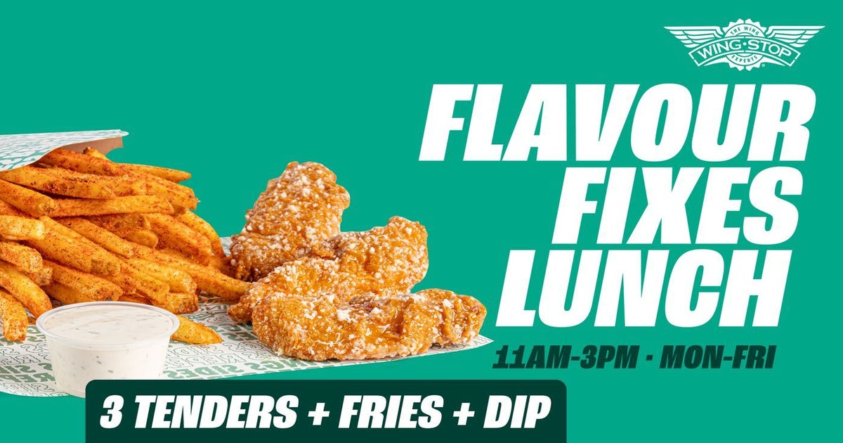 Wingstop - Aberdeen delivery from Central Aberdeen - Order with Deliveroo
