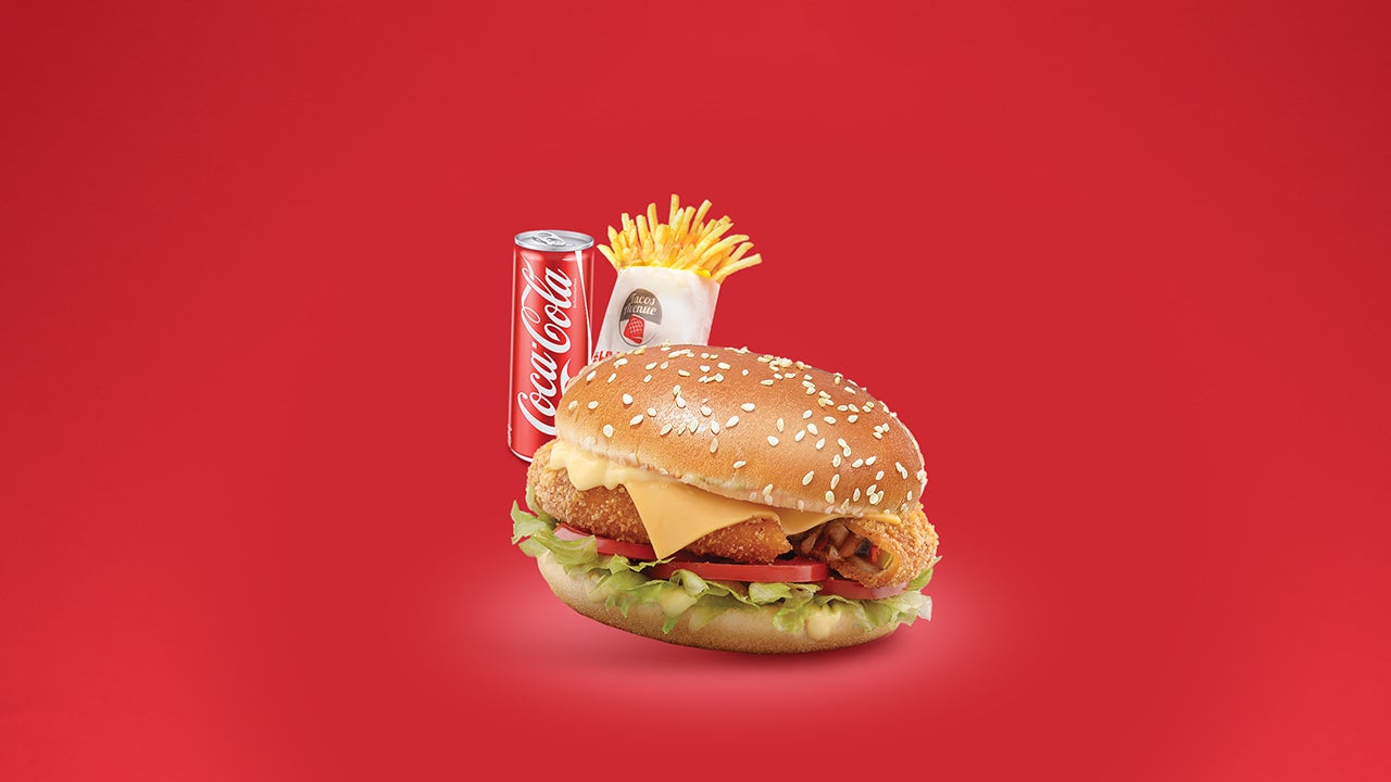 MENU VEGGIE BURGER 🍟🥤