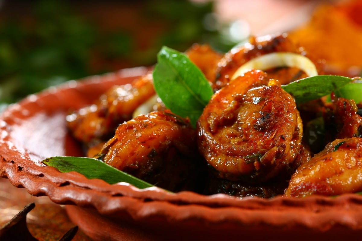 Chemmeen Thenga Koth (Shrimps Coconut)