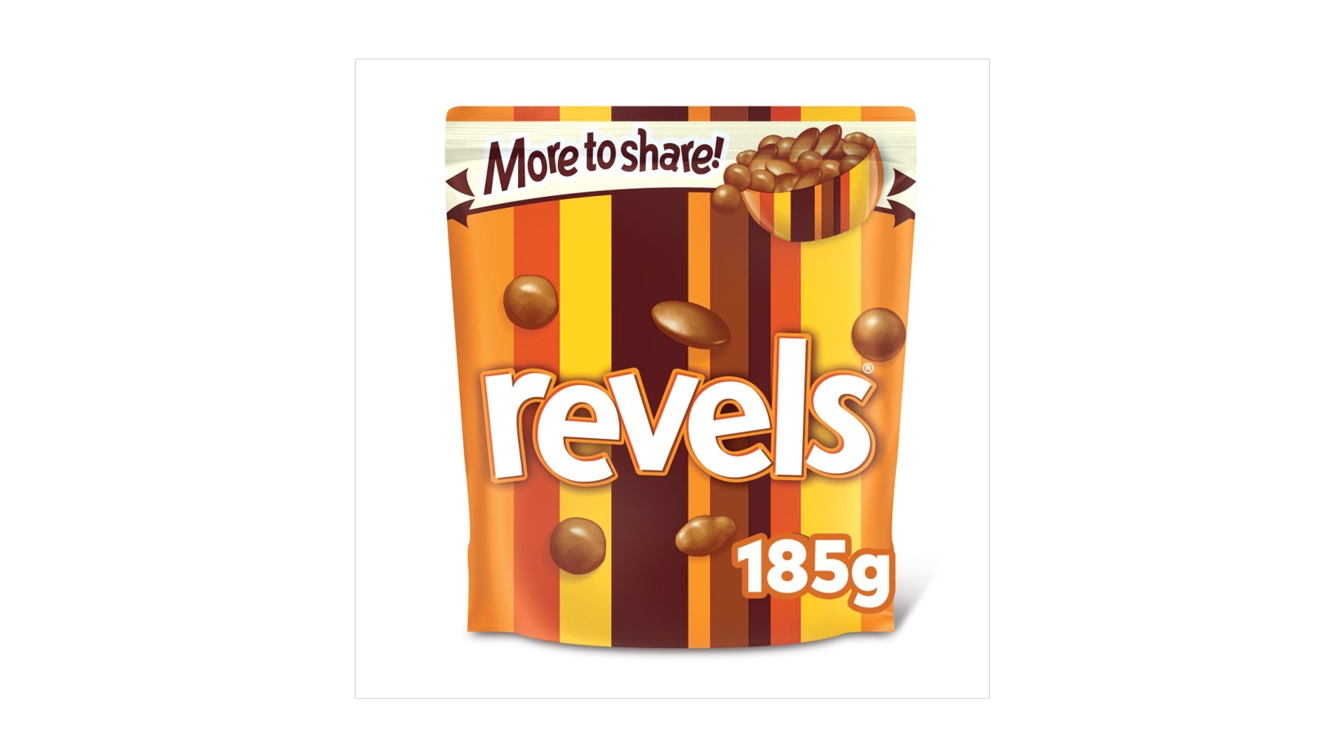 Revels Large Milk Chocolate Bag 185g