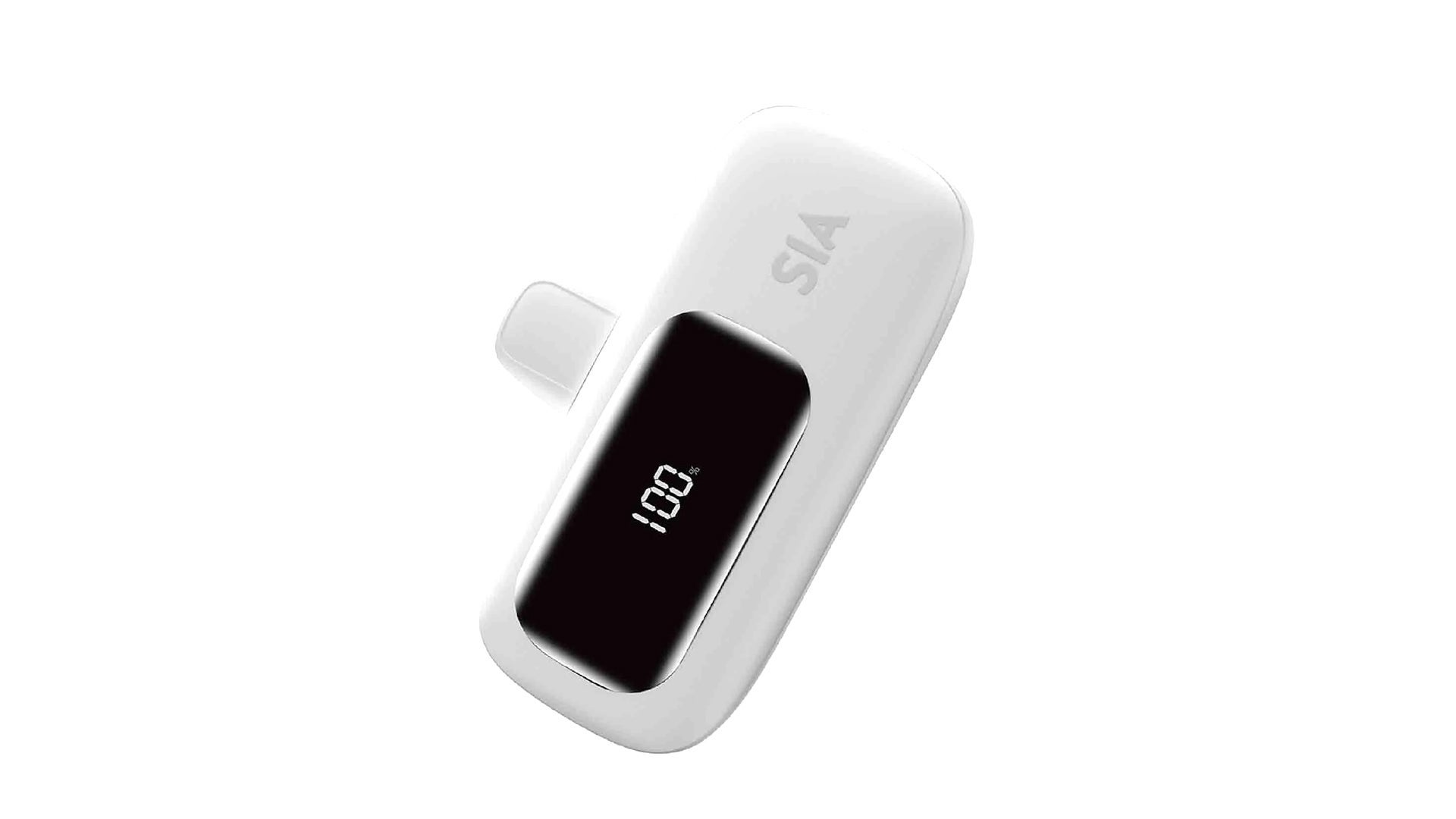 5000mAh Mini Power Bank 20W PD Charging with USB-C Dock by SIA - Beige