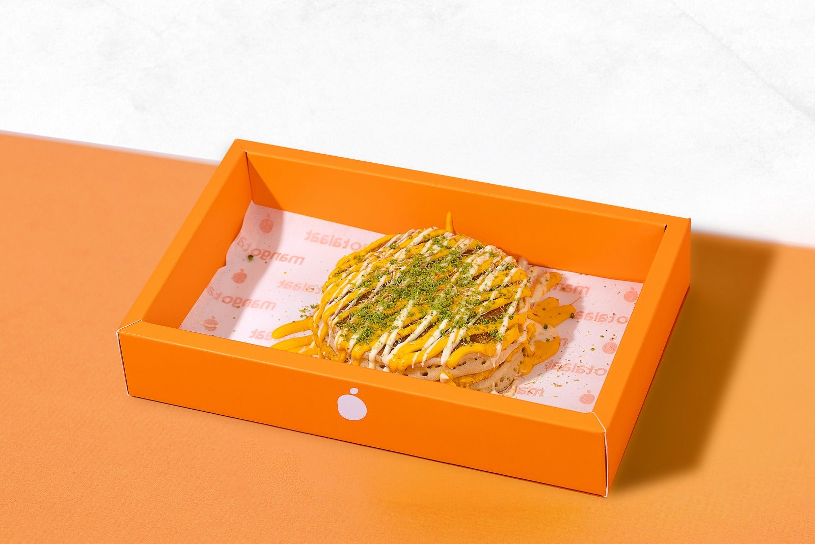 Saffron Kunafa Stack