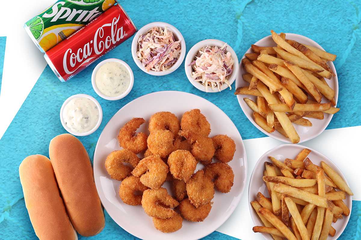 18 Fried Shrimp Meal