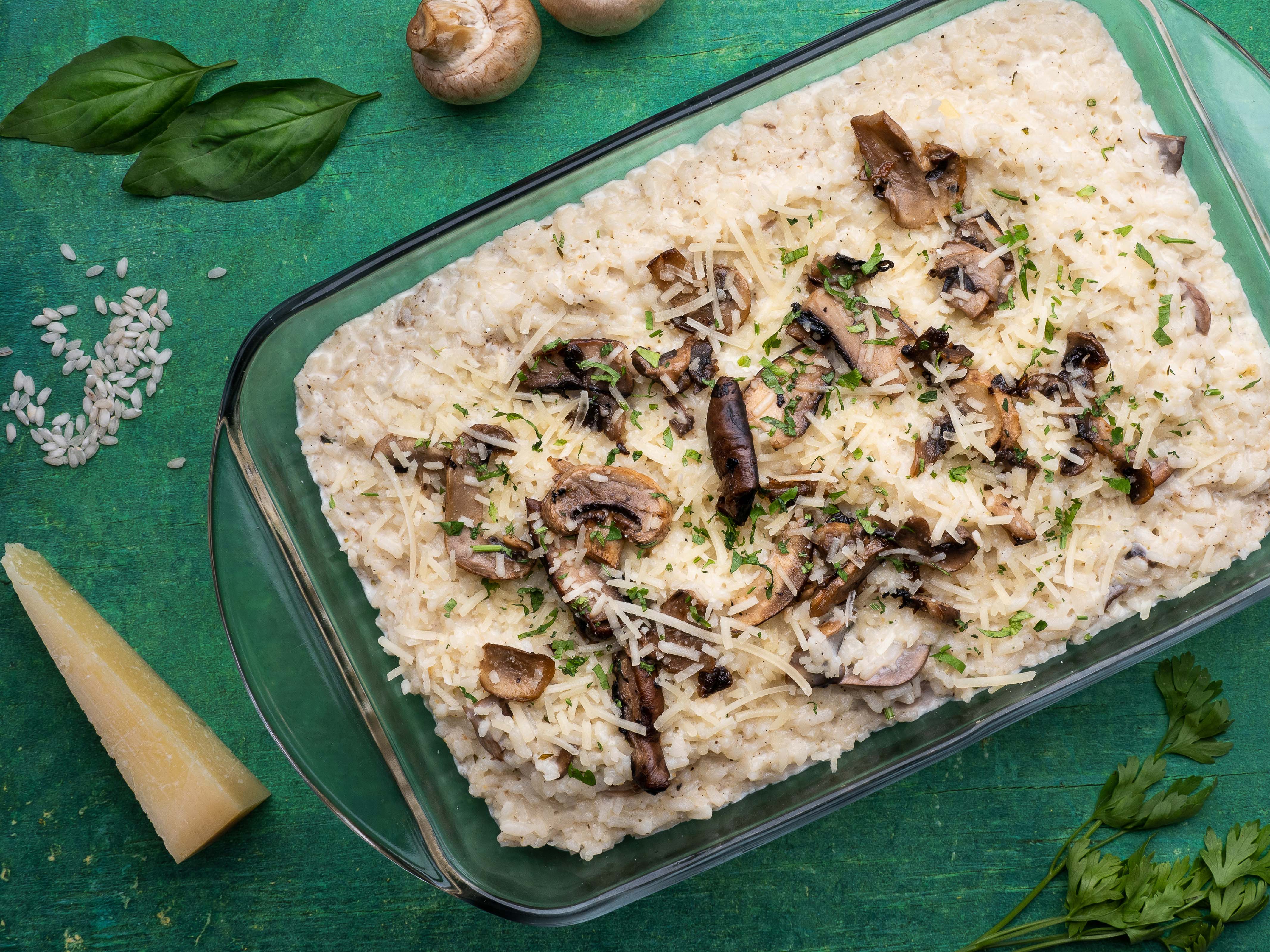 Gathering Mushroom Risotto