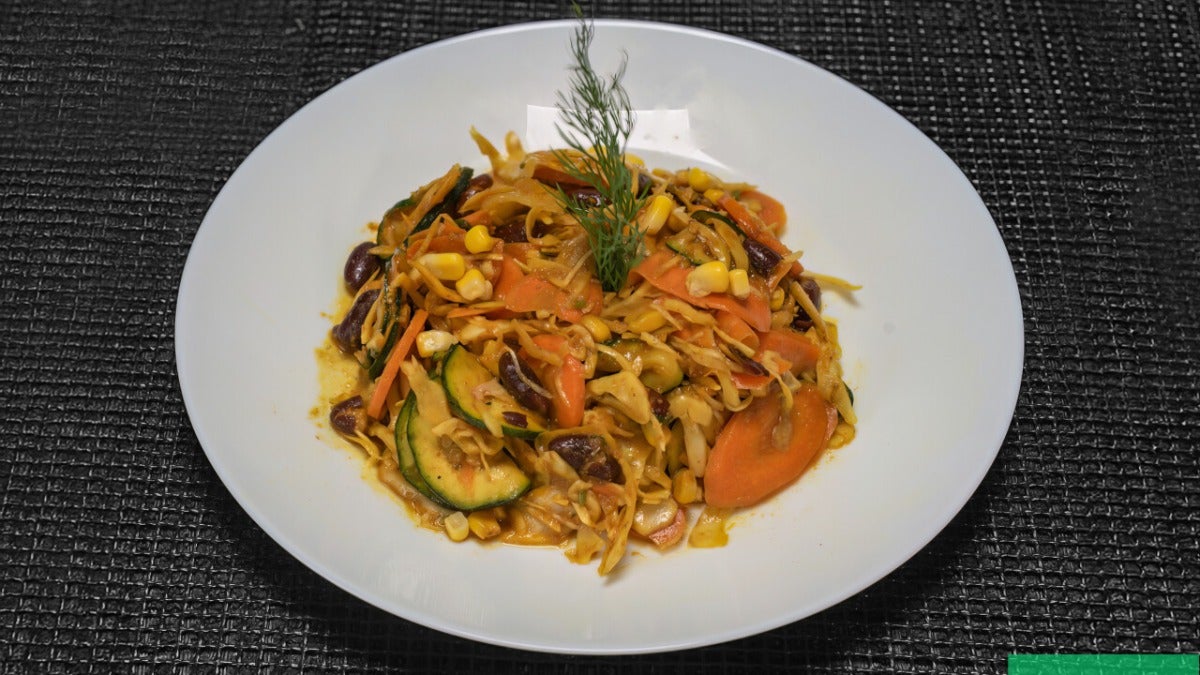 Salade legumes Mariné