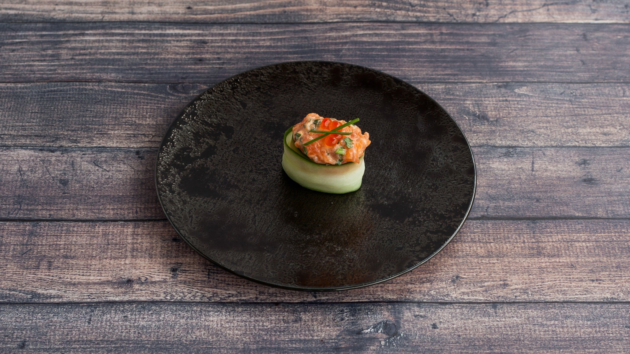 Tartare saumon épicé
