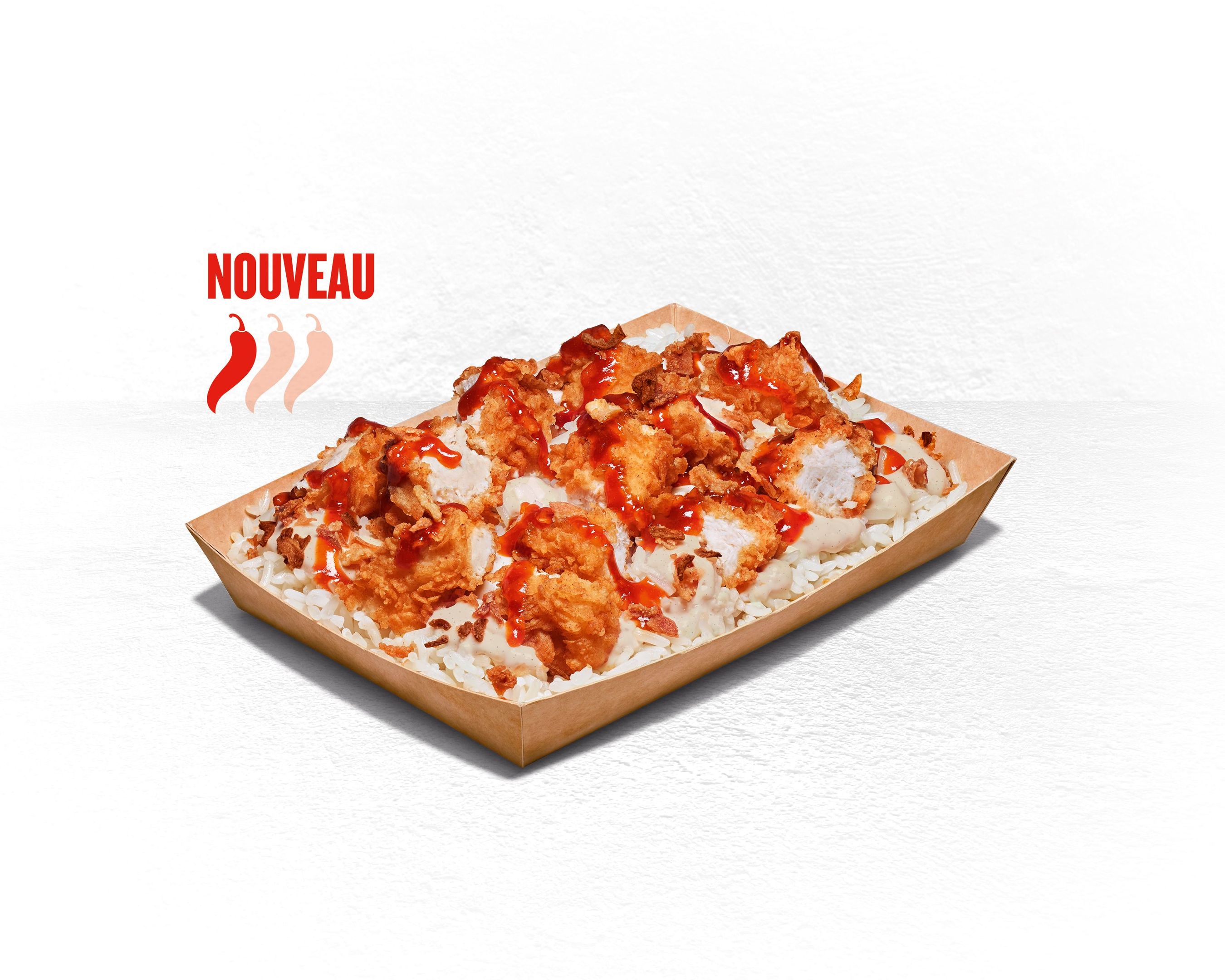 CROUSTY TENDERS – SAUCE SPICY