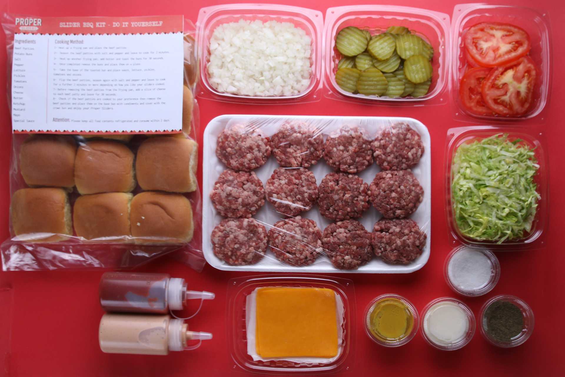 Slider BBQ Kit For 24
