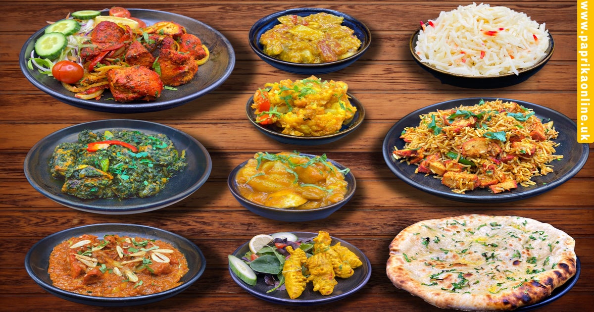 Paprika Indian Takeaway Reading Riverside delivery from Reading