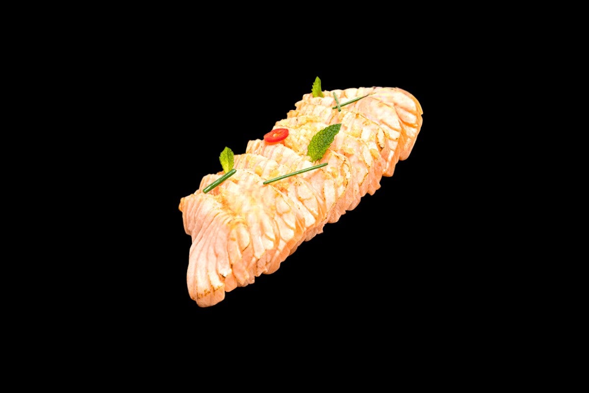 Sashimi Saumon Tataki 6 Pcs