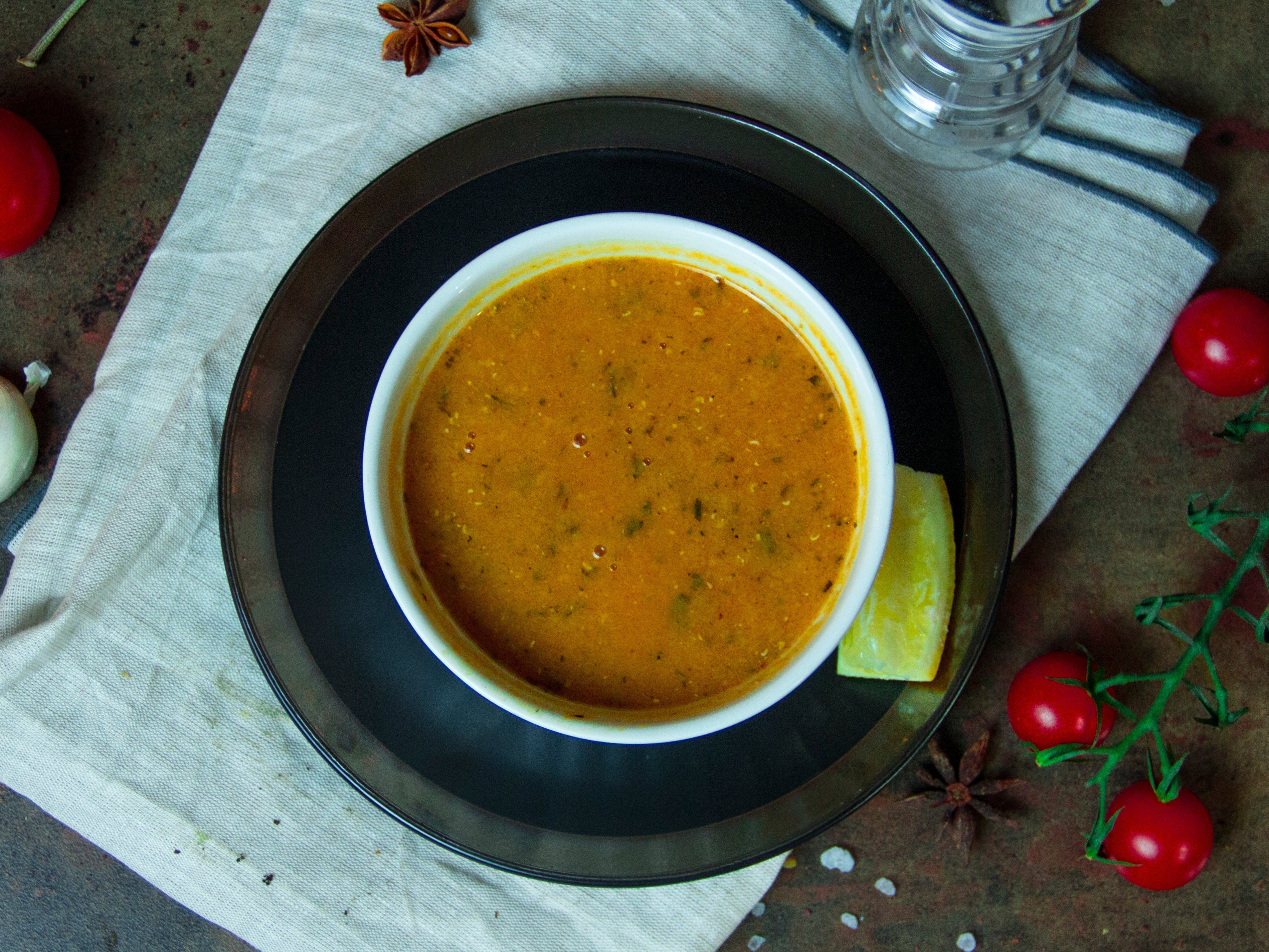 Soupe de lentilles Corail