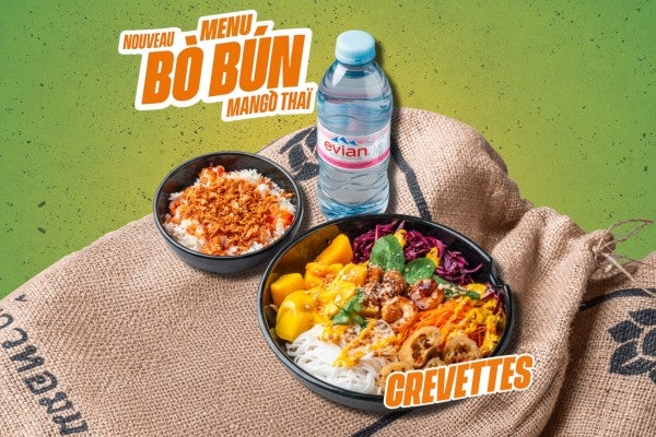 MENU BO BUN MANGO THAÏ CREVETTES