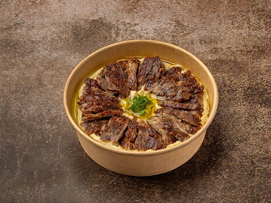 Hummus with Shawarma Meat