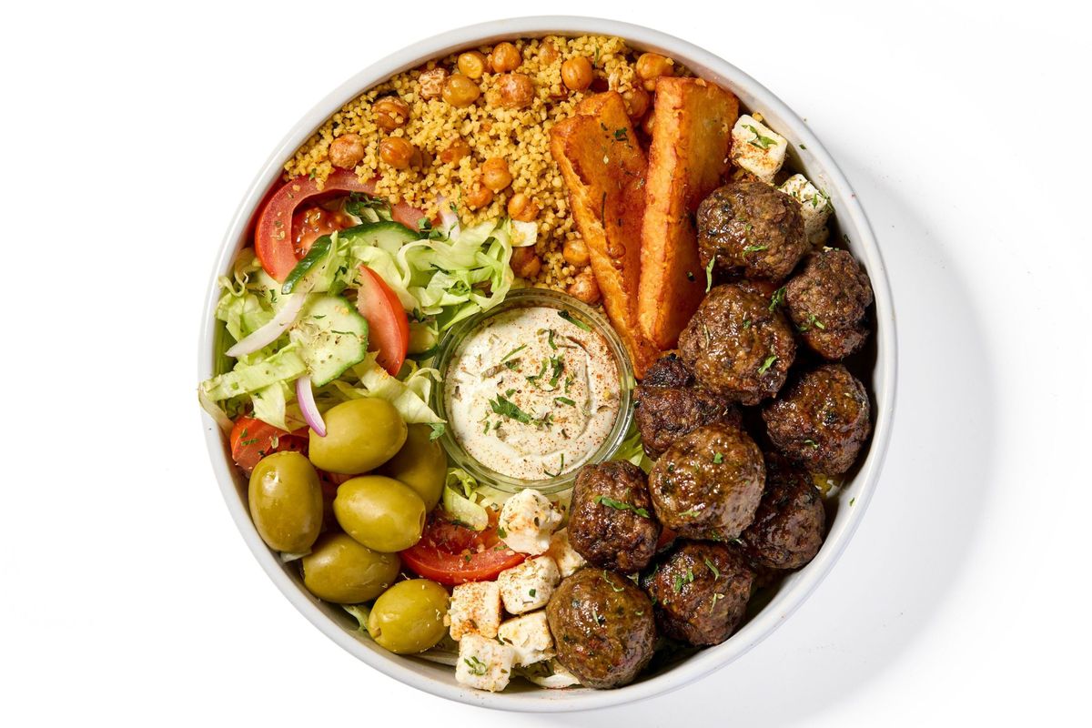 Keftedes Bowl