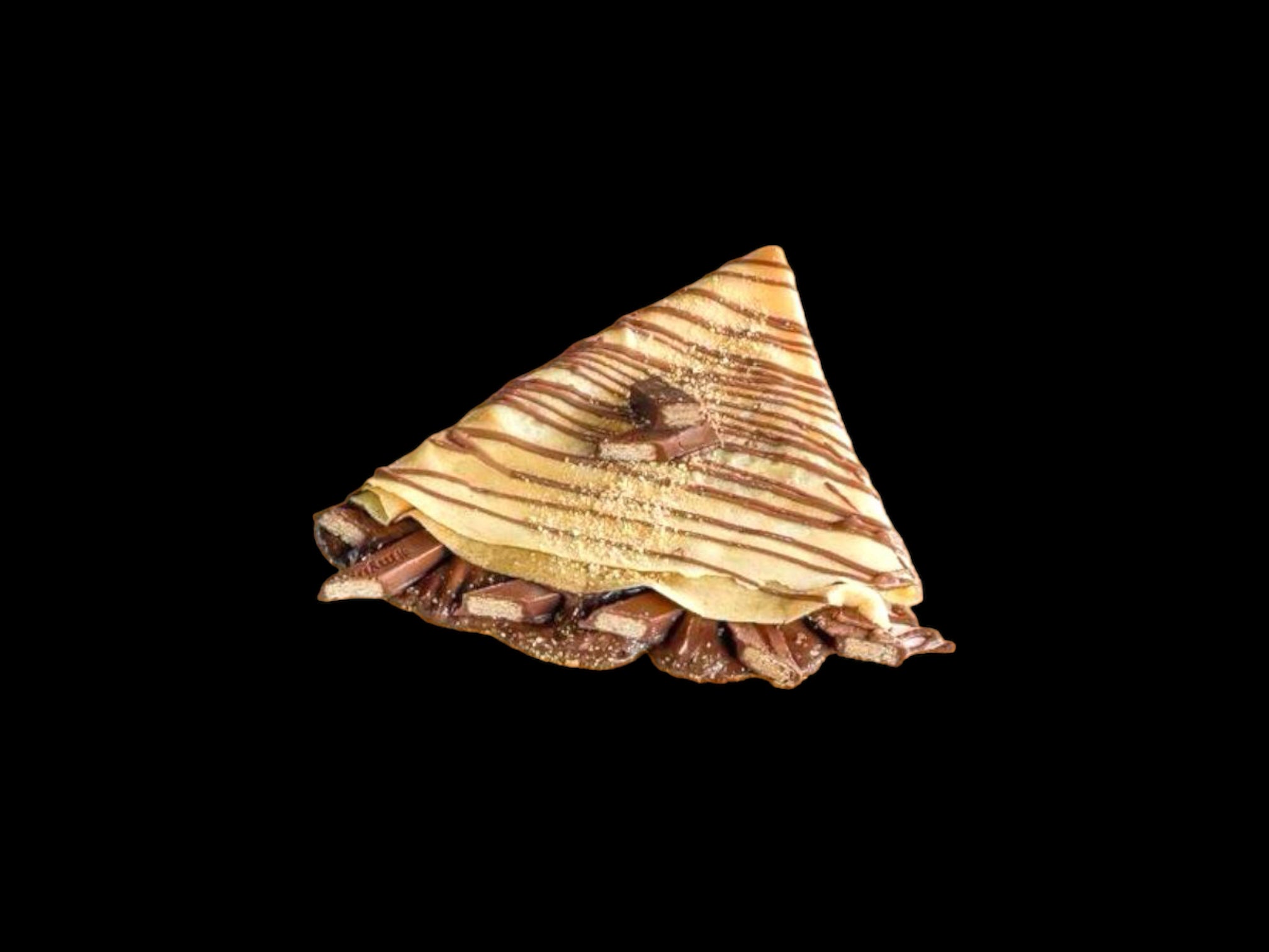 Crêpe chocolat spéculoos kitkat