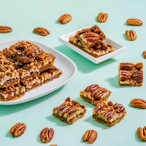 Glazed Pecan Squares (30pcs)