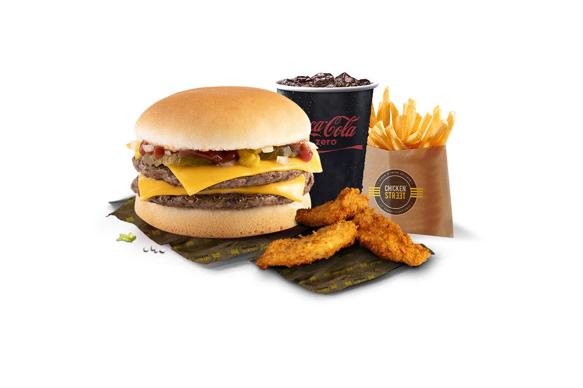 Xtra DoubleCheese + 3 Tenders