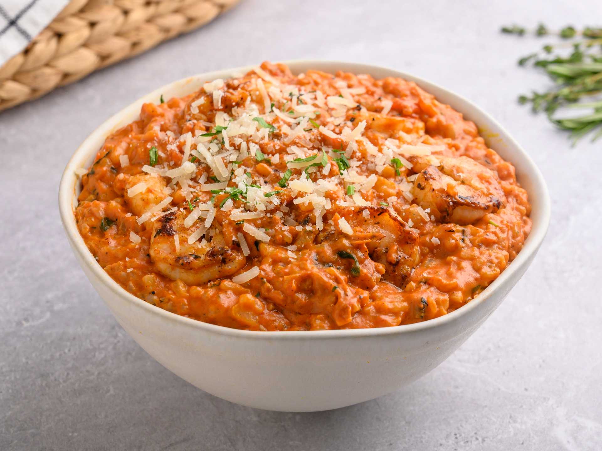 Shrimp Pomodoro Risotto